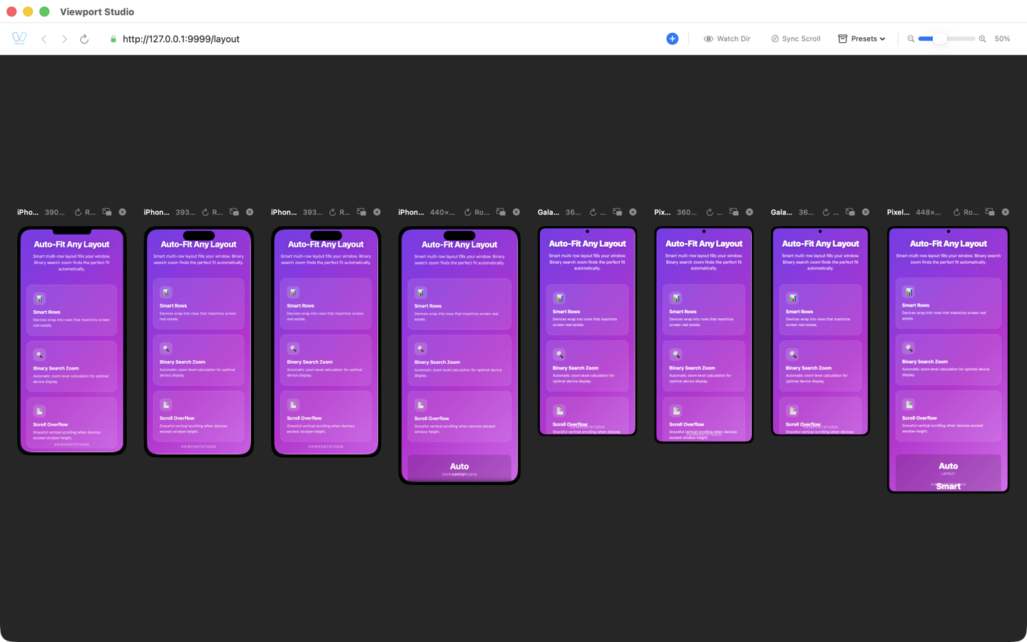 67+ devices in one window